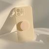 Candy Color With Holder Shockproof Case For iPhone 16 15 14 13 12 11 Pro Max Plus Plain Soft Silicone Bumper Cover