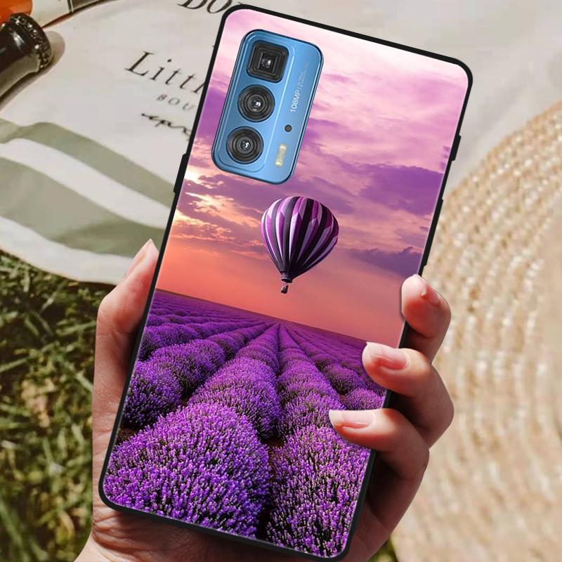 Für Motorola Moto Edge 20 Pro Hülle Weiche TPU Silikon Rückseite für Motorola Moto Edge S 20 Pro 5G Handyhüllen Mode Coque