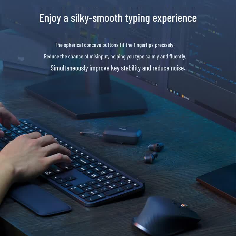 Logitech MX KEYS S COMBO Wireless Keyboard & Mouse Set