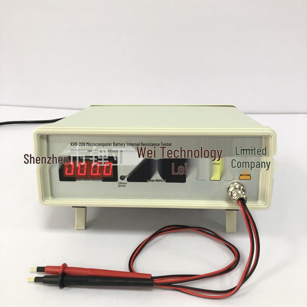 KVR-208 Battery Internal Resistance Tester with Alarm Feature