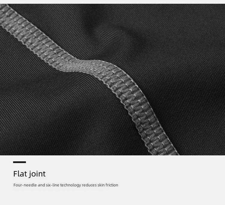 Men's Breathable High-Elastic Quick-Drying Long Sleeve Sports Tights