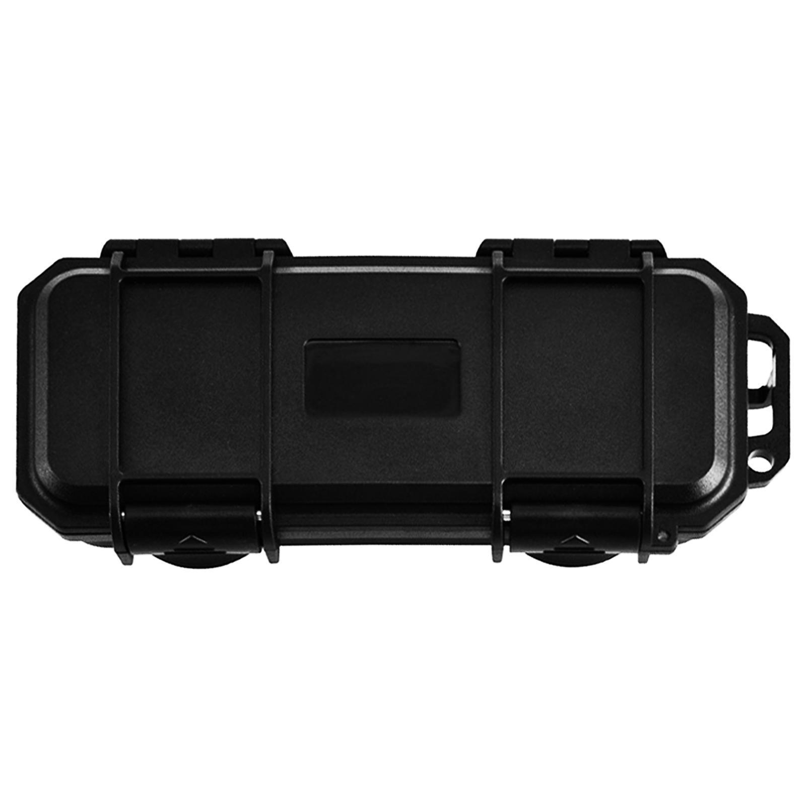 

Компактный небольшой ящик для хранения инструментов с пенопластовой подкладкой для безопасной защиты и организации снаряжения, водонепроницаемый ударопрочный чехол