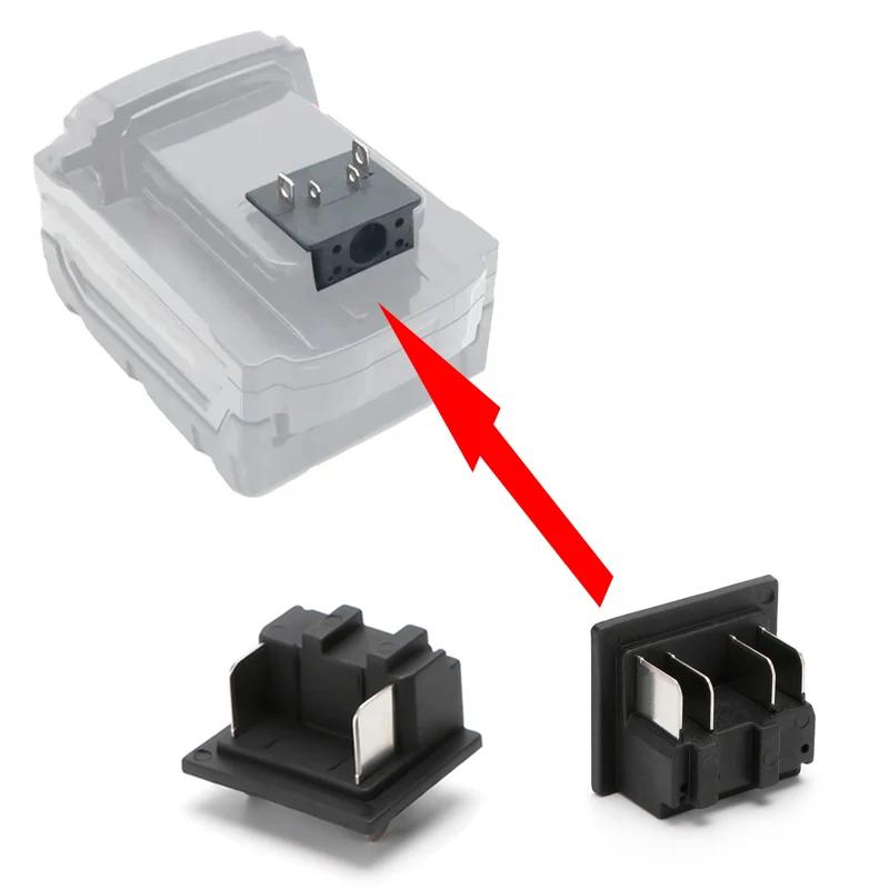 1/2PCS Battery Assembly Parts For Milwaukee 18V 48-11-1815 Lithium Battery Connector Terminal Block Adpter Accessories