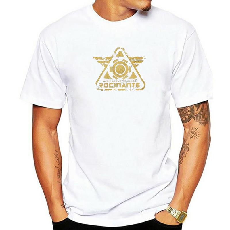 Mcrn Rocinanti The Expanse T Shirt For Unisex Pure Cotton TShirts SciFi Tv Series Science Fiction Tees Short Sleeve Tops