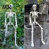 Durable Skeleton Model for Cemetery Theme Halloween Decoration, 3Ft Life Size Full Body Human Bone, Realistic Posable Party Decorations with