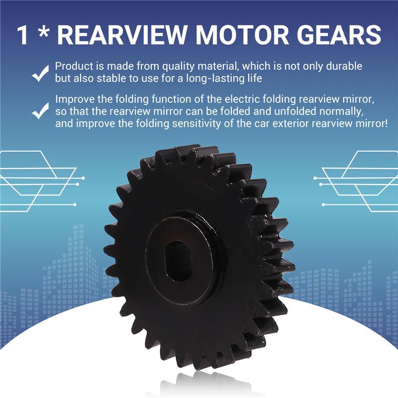 

B02C-30T Car Side Wing Mirror Fold Motor Gear For Mazda 2 3 6 Roadster Demio Axela Atenza MX-5 CX-3 CX-4 CX-5 CX-7 CX-9