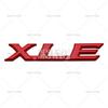 RE02Car Styling 3D LE XLS XLE Car Metal Alloy RearTrunk Fender Adhesive Badge Body Tailgate Displaceme Emblem For Toyota Sienna