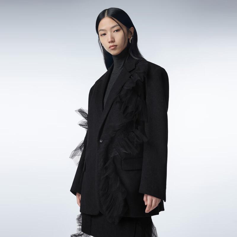 

JNBY 2023 Autumn Wool Blend Long Sleeve Blazer XS