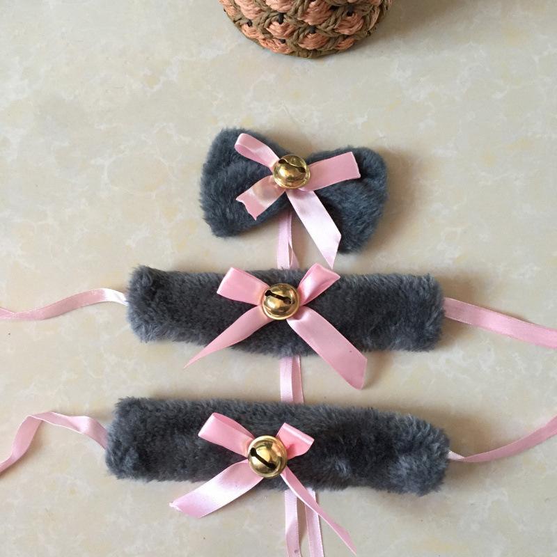 A piece of hair delivery Japanese girl lolita princess bow lace wristband bracelet jewelry collar neck bell