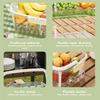 Divided Serving Tray With Lid And Handle Clear Snackle Box Container Portable Snack Platters Organizer Box For Candy Fruits 2025