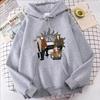 Autumn Winter Men Casual Fashion Streetwear Long Sleeve Fleece Pullover Sweatshirts Women Funny O-Neck Print Tops Hoodie