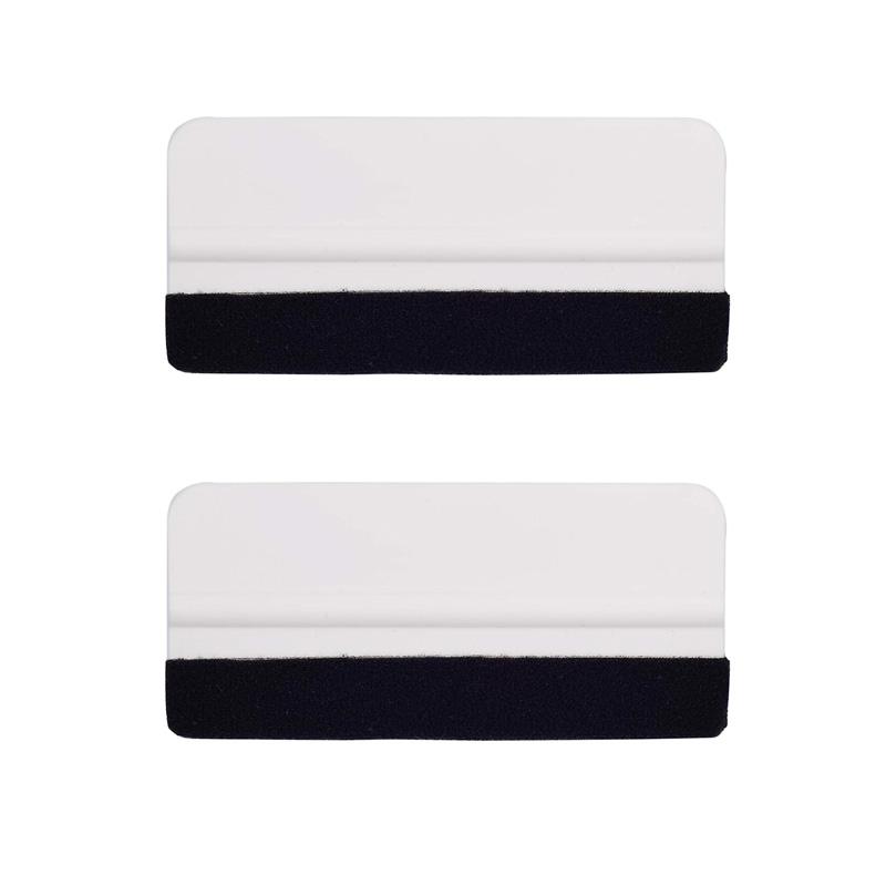 

Universal Car Vinyl Wrap Window Tint Tools with Felt Corner Squeegee Knife Blades for Car Foiling Wrapping Accessories