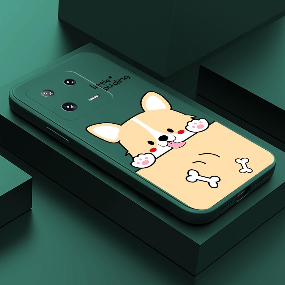 

Чехол для телефона с мультяшным красочным узором, квадратный, жидкий, силикон, TPU, полное покрытие камеры, противоударный защитный чехол для Xiaomi Redmi iPhone Xiaomi 9 Lite темно-зеленого