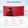 Custom Text Beach Towel, Soft Absorbent Swimming Multi-use TowelBeetlejuice Lydia Deetz