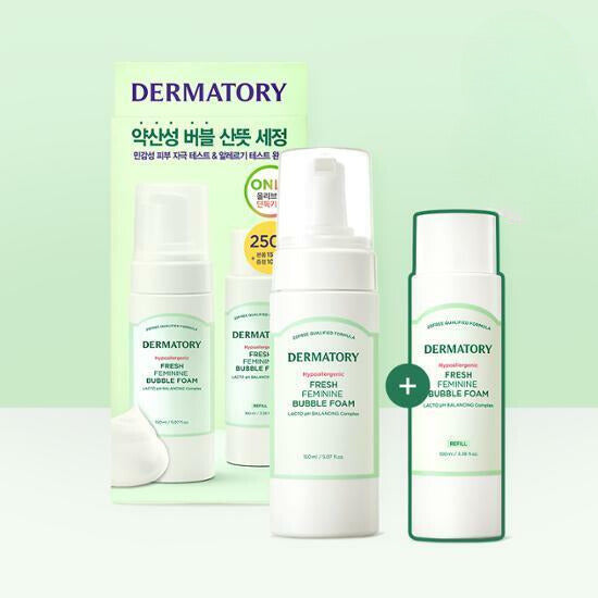 

Dermatory Fresh Feminine Bubble Foam Special Set (150mL + 100mL)