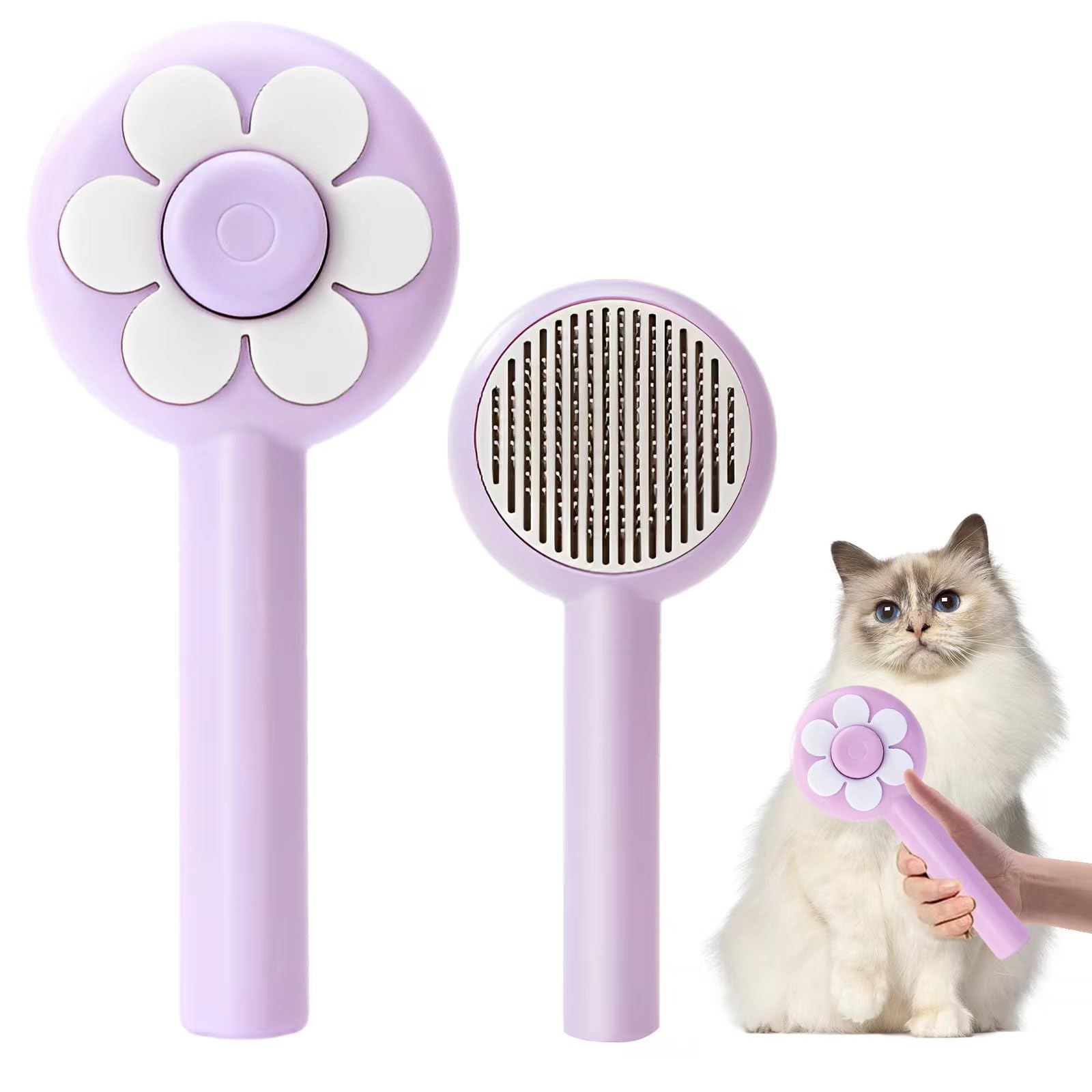 

Lobin Cat Dog Cat Dog Шерсть короткая средняя длинная для собак и One Push Easy Hair Pet Товары для домашних животных Щетка, Щетка, Расческа, Расческа, Массаж, Удаление, Безболезненно,