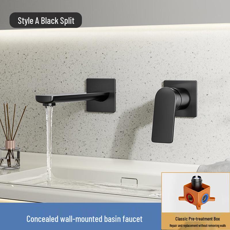 TLXT Bathroom Basin Concealed Faucet