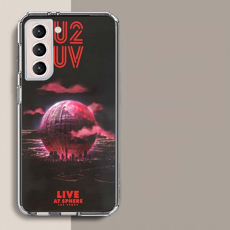 Band U2 Phone Case For Samsung A16 A26 A36 A56 A17 A15 A25 A35 A55 A14 A24 A34 A54 A04S A05S Galaxy Note 20 10 9 8 A9 A8 A7 A6 C