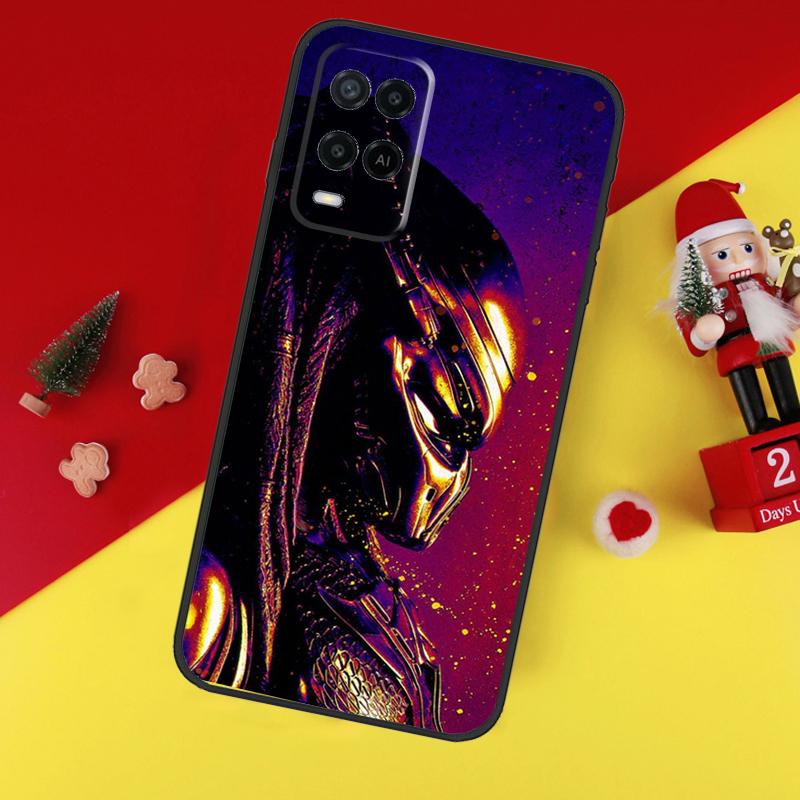 Alien Predator Case For Oppo A78 A98 A18 A38 A58 A5 A6 Pro A54 A74 A94 A17 A57 A80 A60 A40 A96 A76 A16 A15