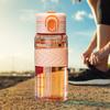 Portable Sports Bottle 710ml Fitness Drinking Bottle Portable Sports Hydration Container For Fitness Running Hiking Travel