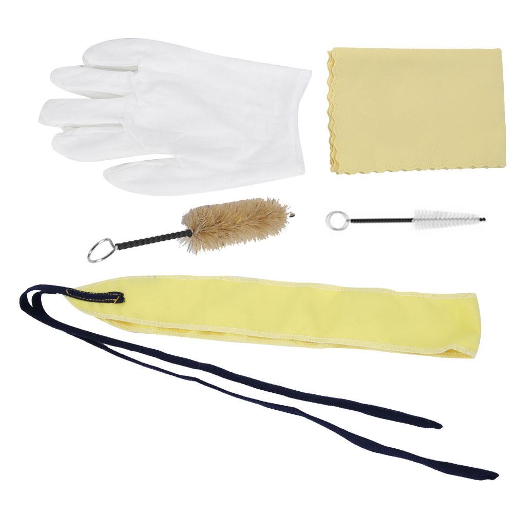 Trumpet Cleaning Brushes Set Musical Instrument Maintenance Care Kit Accessories