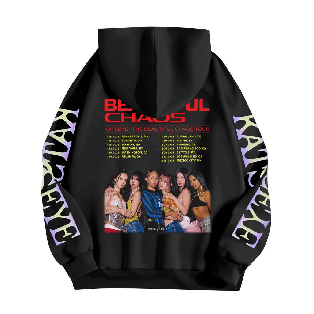 Unisex Fashion Lightweight Long Sleeve Pullover With Pockets Printed Hoodie