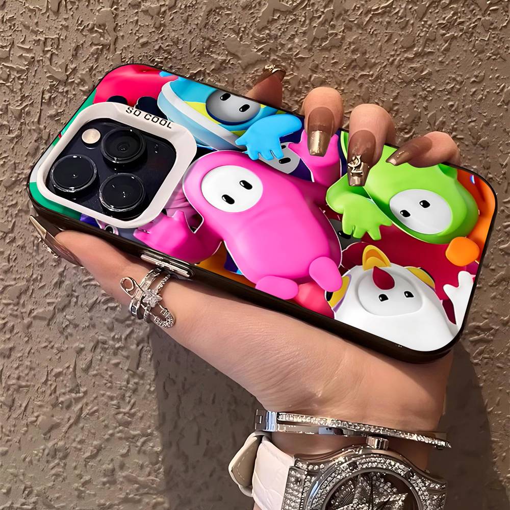 

F-Fall G-Guys Party Game Color Phone Case For IPhone 17 16 15 14 13 12 11 Pro Max Plus Pro Shell iPhone 13