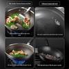 COOKER KING 316L Double Titanium Honeycomb Non-stick Wok