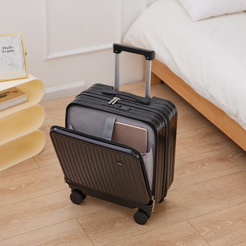 LIDU Front-Opening Carry-On Suitcase