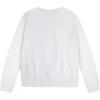 Ralph Lauren Crew Neck Bear Pattern Fleece Sweatshirt Women White 211769528-001