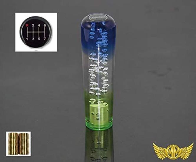 

Цветной сдвигающий пузырь для Fuso Super Hino New Isuzu Giga UD Quon Ручка, Градиент, 200 мм, Синий/Зеленый, Отличный, Profia,