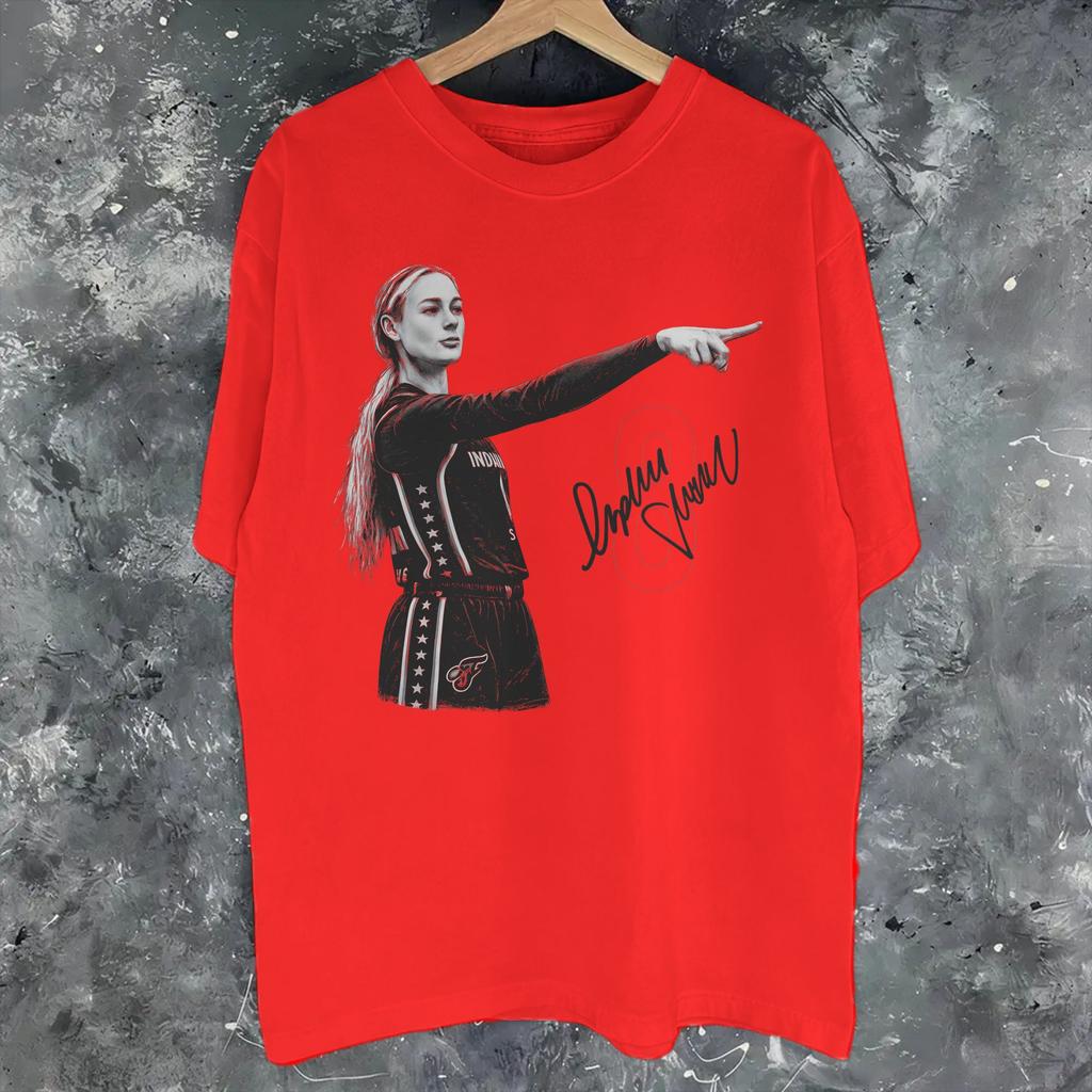 Sophie Cunningham Pointing Meme Tee Shirt For Unisex Unisex Printed T Shirts Cotton Clothing