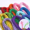 Craft Breites Gummiband, elastisches Seil, elastischer Faden, bunte elastische Kordel, 45 m lang/2 mm breit