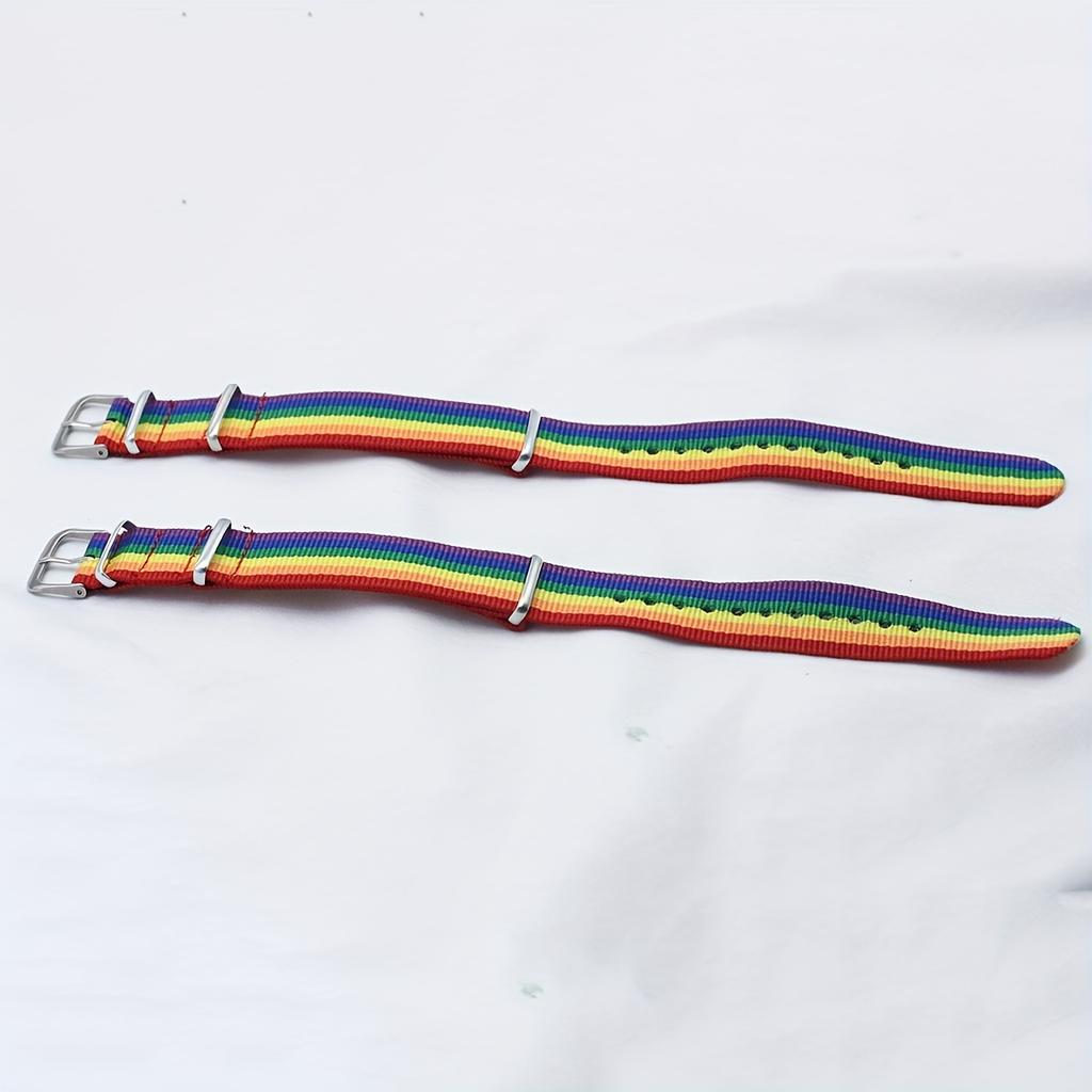 Chic Rainbow Bracelet  Unisex Gift-Ready for Men & Women  Casual Sensitive Skin Friendly No Plating