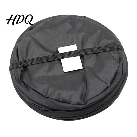Car Trash Can Foldable Can Collapsible Oxford Cloth Garbage Bag with Small for Truck Hanging Strap Portable Storage Bucket Auto RV Camping Interior