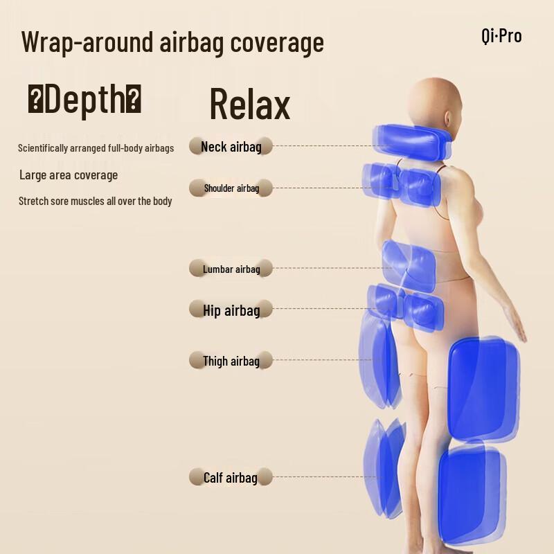 CHIGO Full Body Massage Mattress Cushion