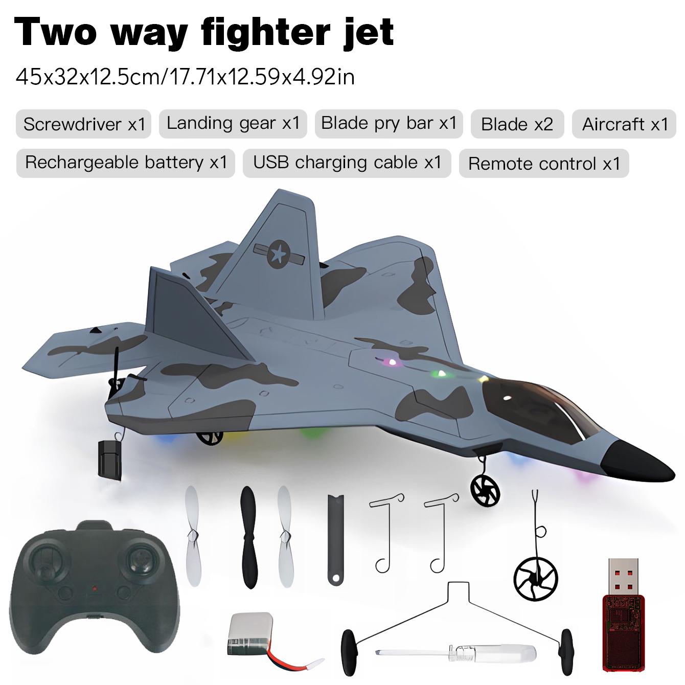 

F22 Aircraft Model Remote Control Aircraft Fighter Electric Foam Aircraft Children S Plaything Unmanned Fixed Wing Glider