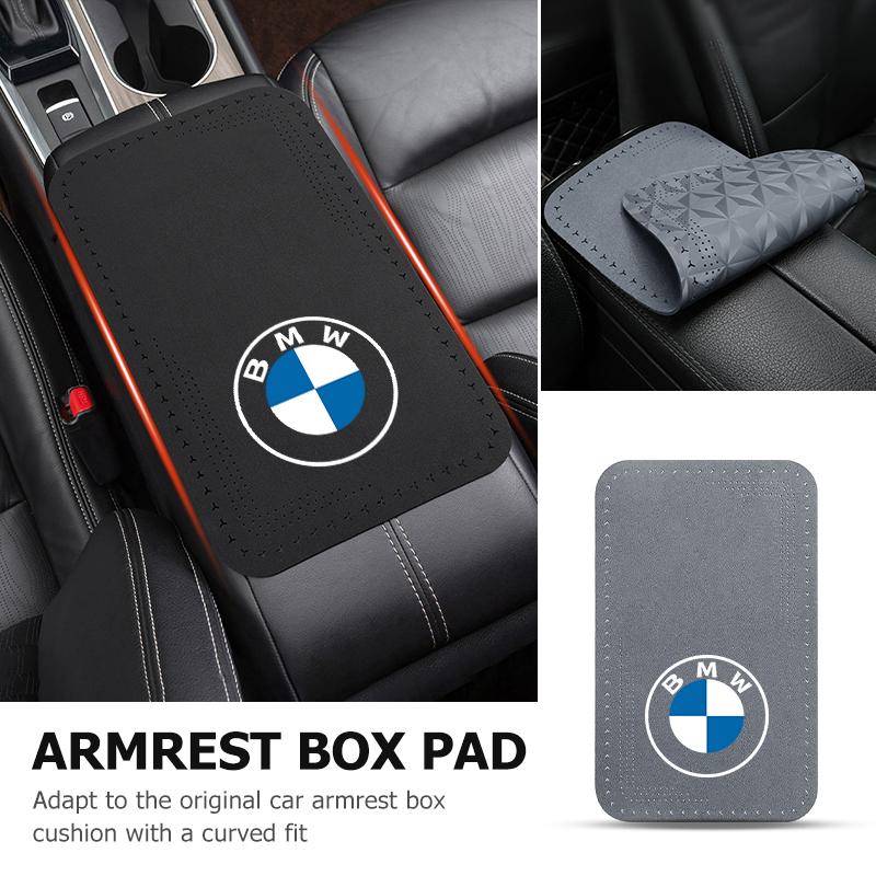 Universal Car Seat Protection Center Console Armrest Mat For BMW 1 3 5 7 Series M F01 F20 F10 F13 E52 E53 E60 E93 wzdr27