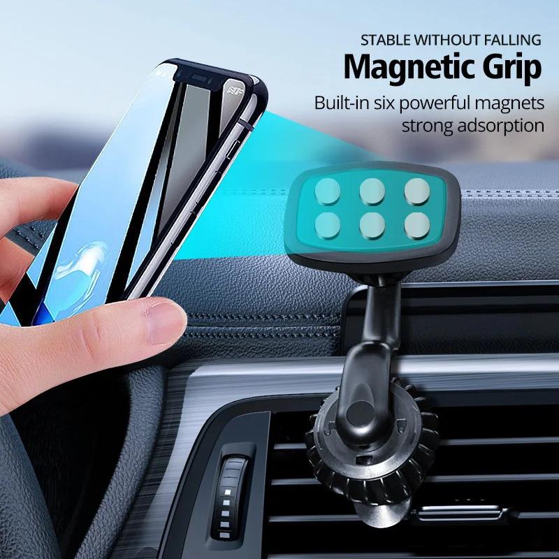 Car Bracket Phone Holder 360 Degree Rotating Magnetic