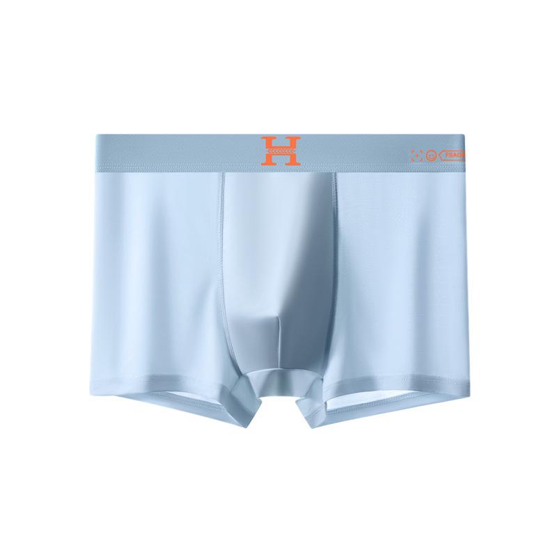 Ice Silk Men's Temperature-Sensitive Quick-Dry Boxer Briefs