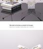 Modern Geometric Marble Bookshelf for Study Room Decorations