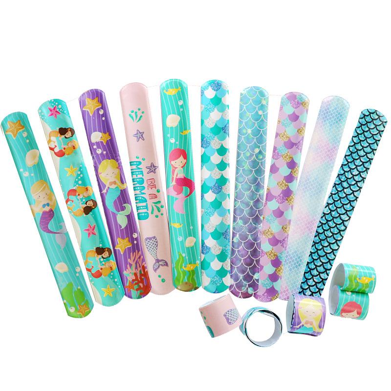 Under The Sea Party Decorations Colorful Bubble Garlands Ocean Themed Party Circle Hanging Banner Mermaid Birthday Party favor
