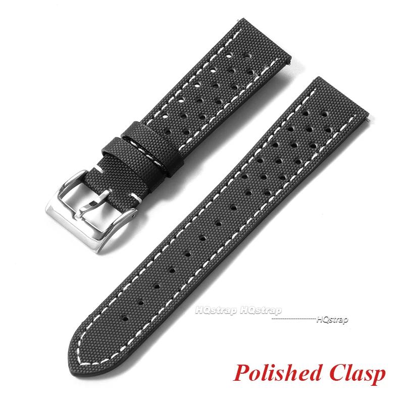Nylon Sailcloth Strap Quick Release Sport Wristband 18mm 20mm 22mm Watchband Replacement Bracelet for Men Women Belt Accessories