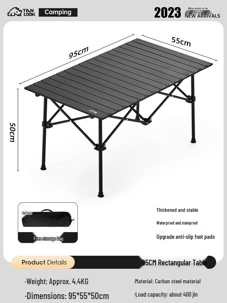 Portable Ultra-Light Folding Camping Chair with Backrest and Storage