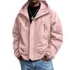 Men's  Leisure  Loose  Windbreaker  Hooded  Hood  Coat