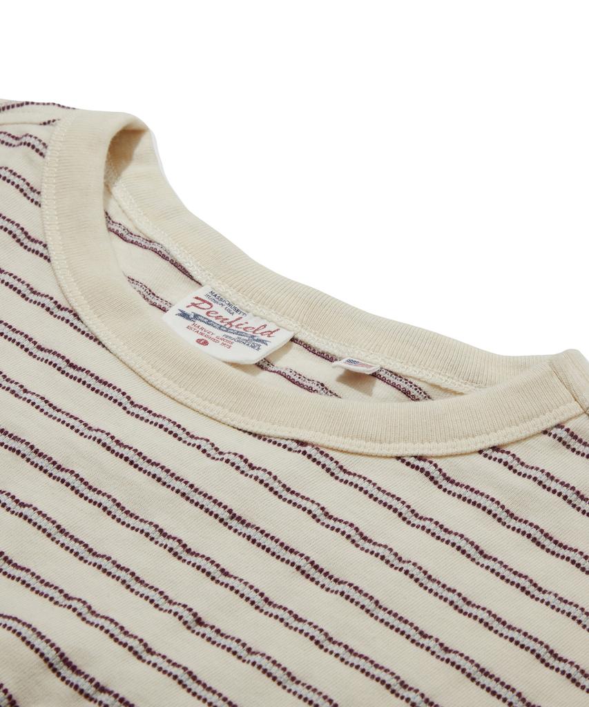 PENFIELD Sentinel Striped Pocket T-Shirt Ivory_Fs2Kt58U