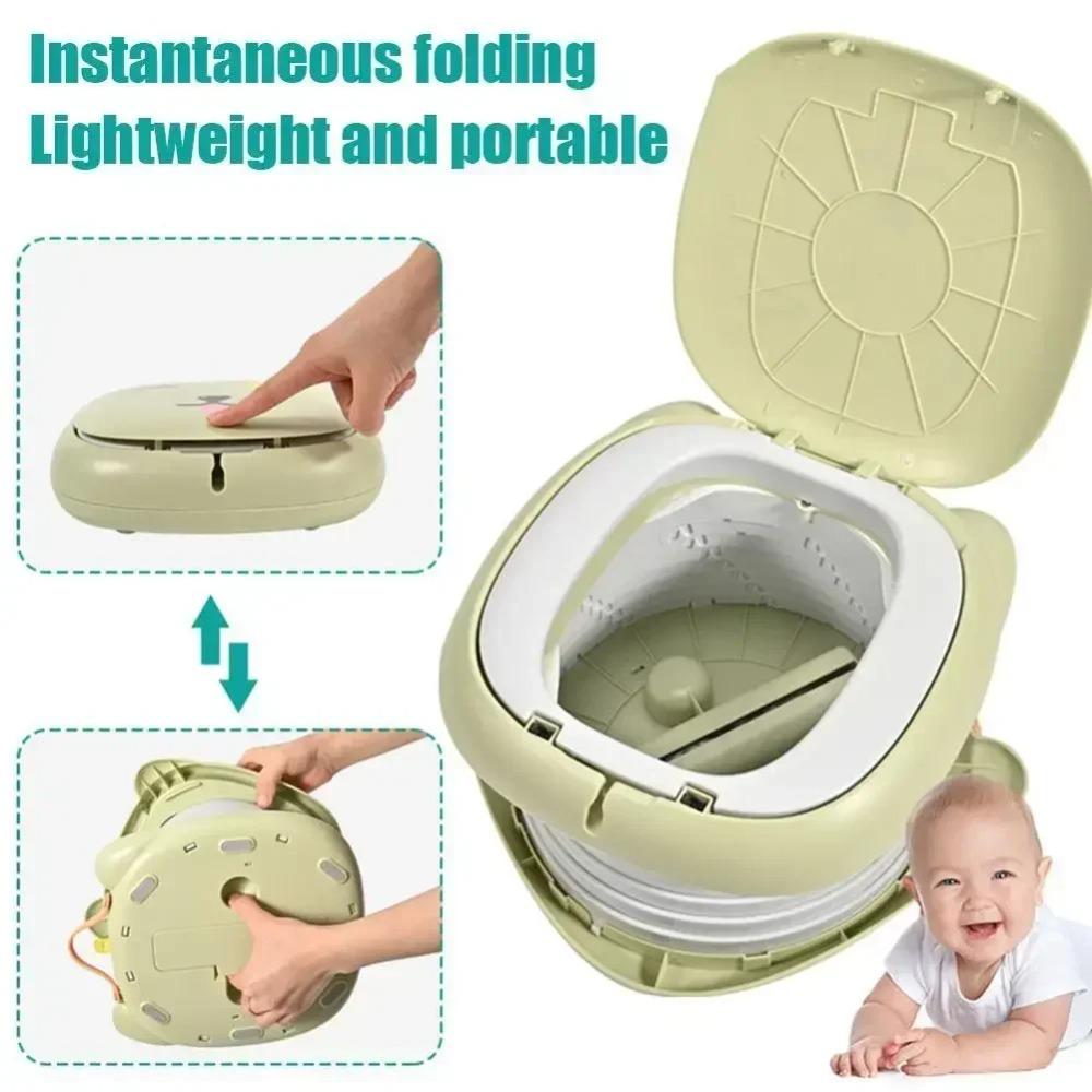 Portable Toilet Folding Children Portable Folding Potty  for Car Camping Indoor Outdoor Bathroom for Baby Kids Children