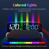 2024 GPS HUD Display Car Alarm Projector Car Electronics Accessories Speedometer Projector Auto Gadgets