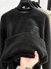 Men's Lambswool Velvet Thick Round Neck Winter Sweater - Super Warm Hoodie