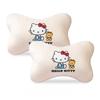 Hello Kitty Car Neck Pillow Cartoon Car Headrest Pillow Car Accessories Interior Woman Kawaii Seat Pillow